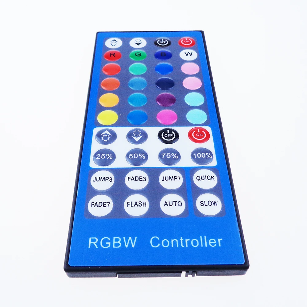 DC12 24 V 2A * 4 канала 40Key RGBW Led контроллер Диммер ИК пульт дистанционного управления