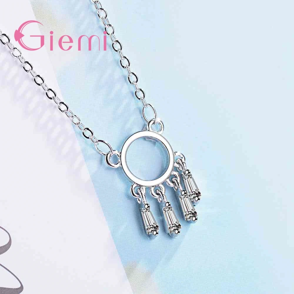 

Ювелирное ожерелье высшего класса, подарок для женщин, семейный друг, серебряная подвеска капля 925 пробы, ожерелье, оптовая продажа