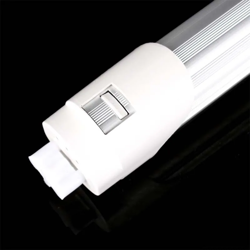 

T8 led tube light Clear Cover 600MM 900mm 1200mm 9W 14W 18W, smd 2835 220v 240V, FedEx EMS Free Shipping, 25pcs/lot