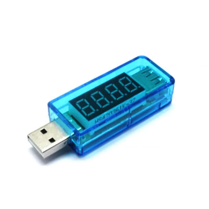 Зарядное устройство MIni USB для измерения напряжения и силы тока в мобильном