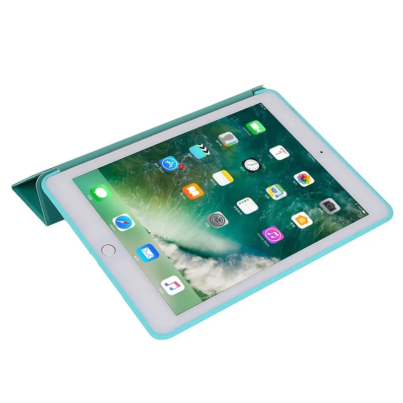 Ультратонкий Роскошный тонкий кожаный чехол-подставка для iPad 9 7 дюйма 2018