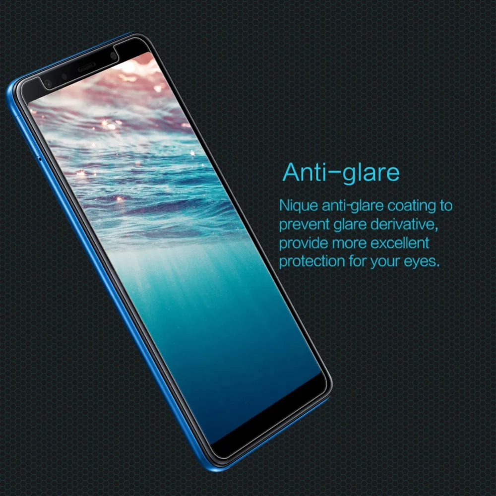 Закаленное Стекло для Samsung Galaxy A7 2018 2017 A750F A720 Nillkin amazing H 0 33 мм Экран протектор