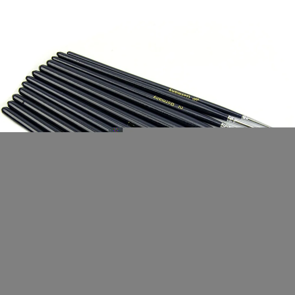 

12Pcs Nylon Hair Paint Brush Set Artist Watercolor Acrylic Oil Painting Supplies