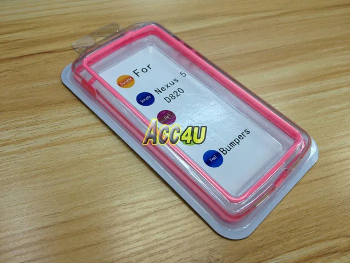 100pcs/lot Nexus 5 TPU+PC Two-Color Bumper Frame For LG google nexus 11 colors available + DHL Free Shipping |