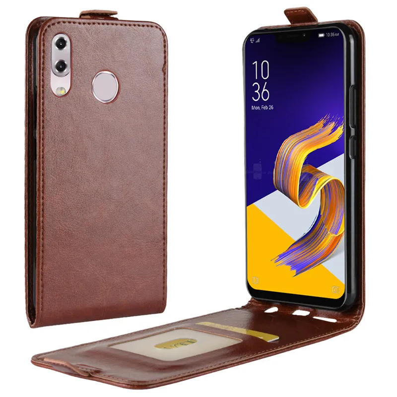 Чехол для Asus Zenfone 5 ZE620KL оригинальный кожаный чехол защитный 5Z ZS620KL флип-кейсы |