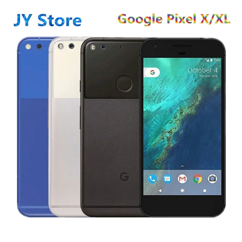 Сотовый телефон Google Pixel X/XL разблокированный оригинальный экран 5/5 5 дюйма 4G LTE 4 ГБ