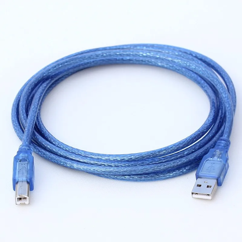 Кабель для принтера USB 2 0 Type A Male B короткий кабель концентратора картридж жесткого