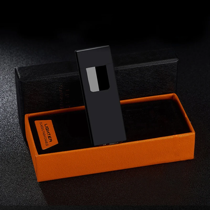 LG010 креативная индукция отпечатков пальцев USB металлическая зарядка