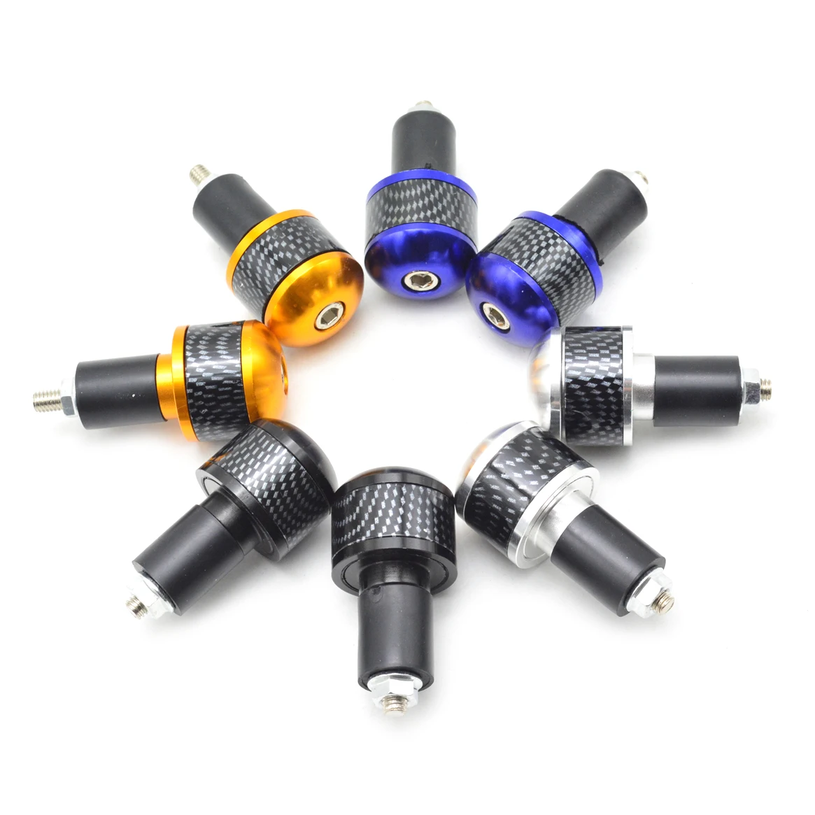 Мотоцикл рукоятка конце Мотокросс PitBike для Yamaha YZF R1 R3 R25 FZ1 FZ6 DUCATI 749 848 1198 1098 1199 950