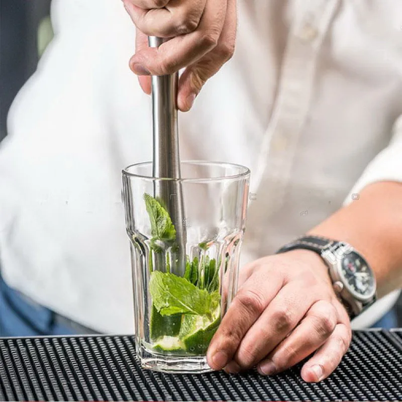 Нержавеющая сталь коктейль mojito muddler caipirinha pestles молоток для колки льда раздавить