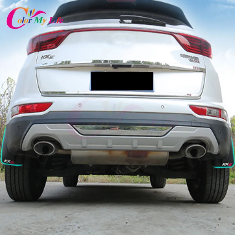 4 шт./компл. ABS Брызговики от грязи брызговики чехол для Kia Sportage Kx5 QL 2016 2017