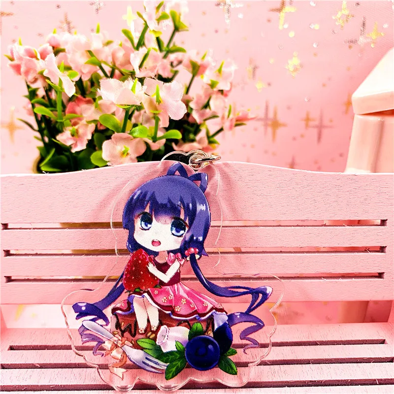 Китайский VOCALOID Luo tianyi брелок модные Мультяшные фигурки брелоки для сумки