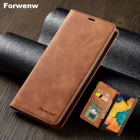 Чехол-бумажник для Samsung Galaxy A20, A30, A40, A50, A70, A80, кожаный