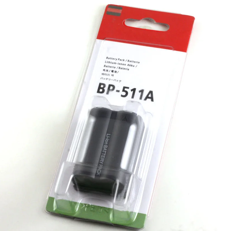 BP 511A батареи BP511A 511 Камера Батарея для цифровой однообъективной зеркальной