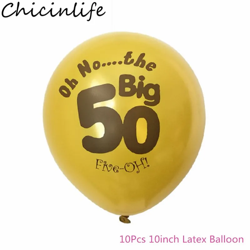 Chicinlife 10 шт. бумажная соломинка с номером 30 40 50 60 соломинка для напитков на день рождения/свадьбу юбилей день рождения украшения - Цвет: Gold 50