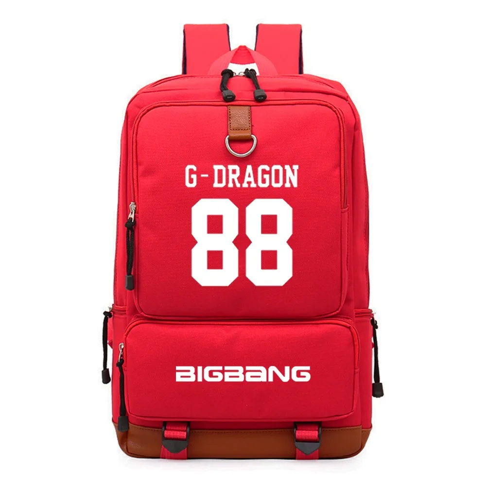 WISHOT BIGBANG G Dragon GD Топ рюкзак через плечо дорожная школьная сумка для подростков