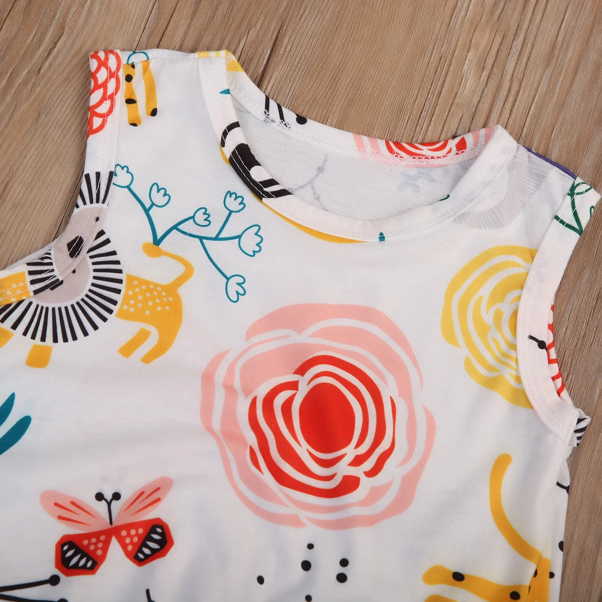 Pudcoco/Милая Одежда для новорожденных мальчиков и девочек Комбинезон без рукавов