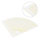 1 шт., Веерная линейка для шитья, лоскутного шитья, скрапбукинга