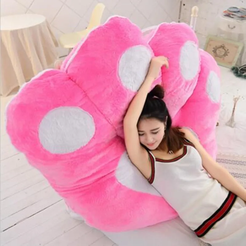 Мягкие плюшевые подушки в виде медвежьих лап 45 х50 см|plush one piece|gift kids birthdayplush stuffed |