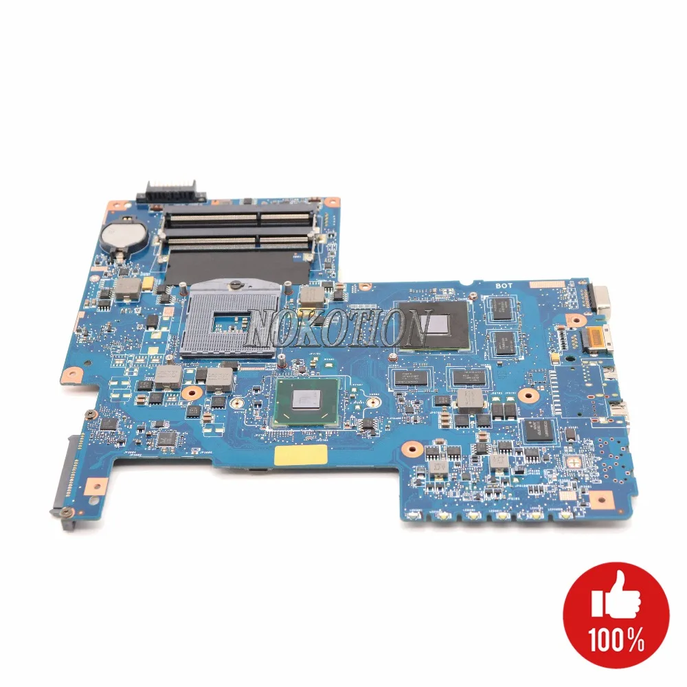 NOKOTION материнская плата для ноутбука Toshiba Satellite L775 HM65 DDR3 GT525M 1 ГБ H000034860 H0000333450 08N1 0NA1J00