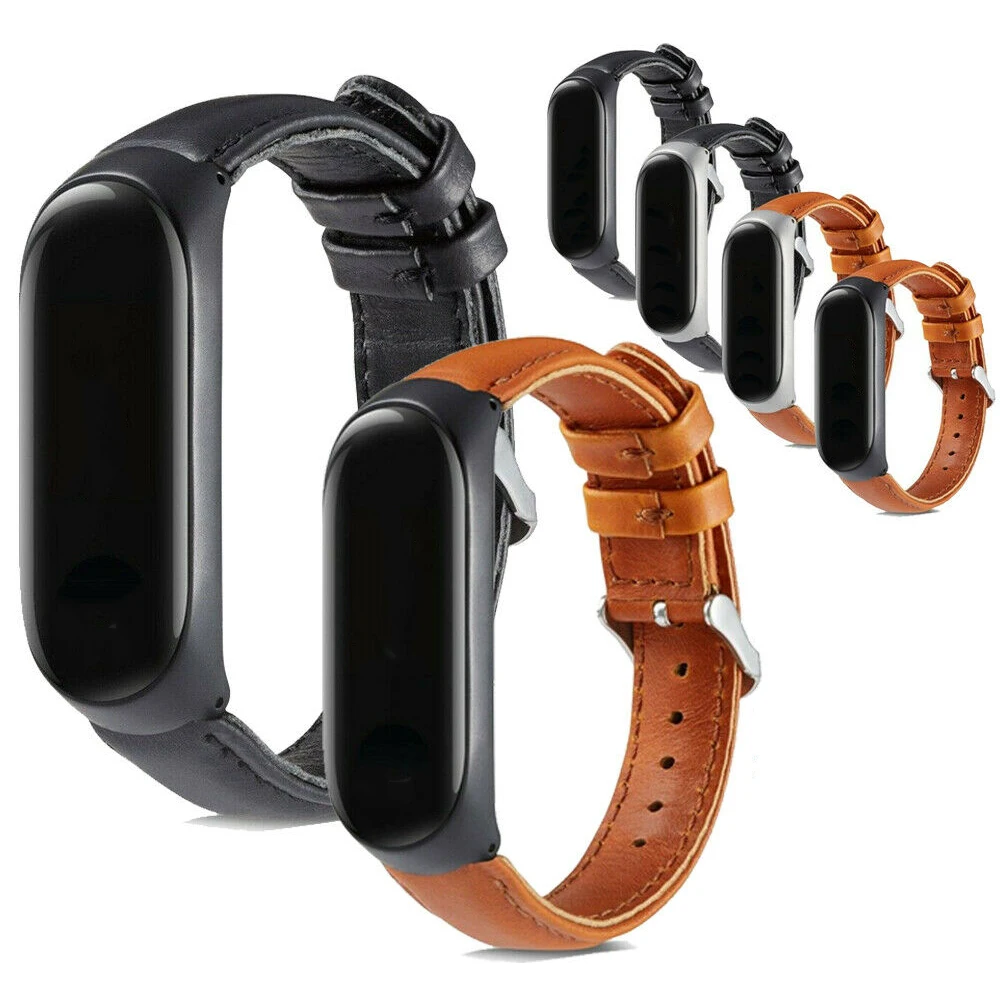 

Replacement Leather Wristband for Xiaomi MI Band 4 14mm Smart Sports Watch Strap Watchbands for Xiaomi MI Band 4 Generation