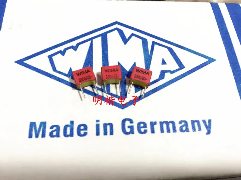 2020 горячая распродажа 10 шт/20 штук Германия WIMA FKP2 с алюминиевой крышкой 63В 3300PF 332