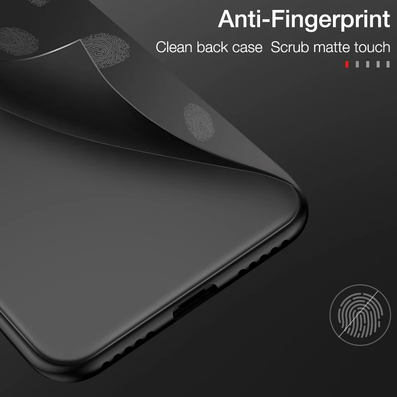Чехол Cafele из ТПУ для телефона Xiaomi Mi A2 Lite матовый мягкий ультратонкий 0 4 мм чехол