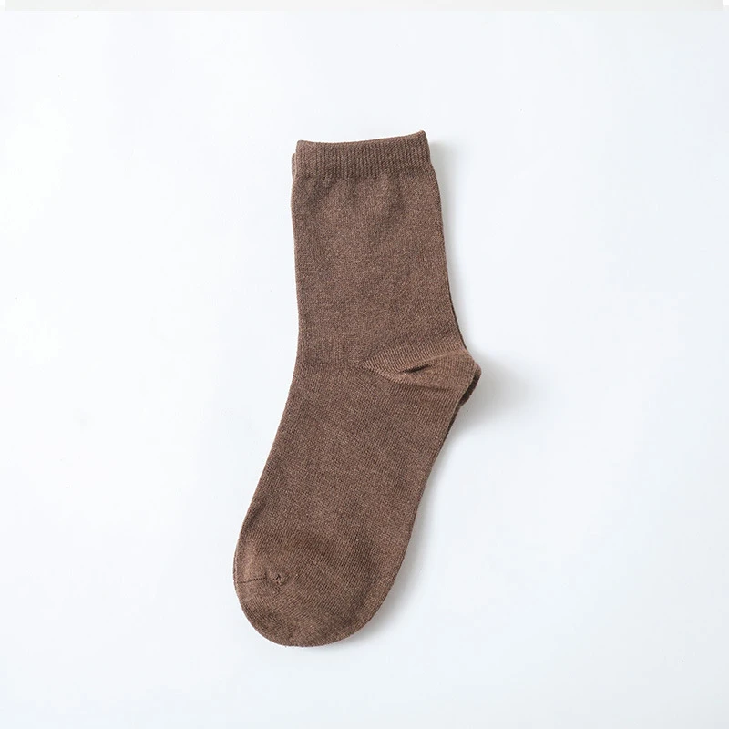 10 Pair Fashion Thicken Candy Colors Cute Short Sock Women Harajuku Kawaii Cotton Socks Hipster Ankle Funny Winter Socks Female