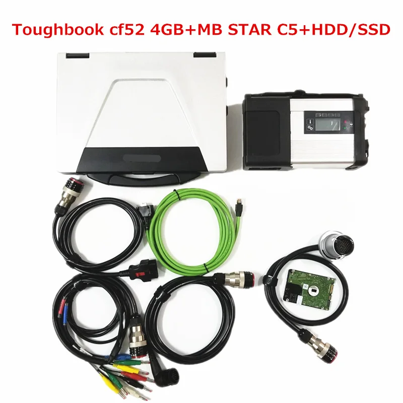 MB Star C5 SD Подключение с новейшим программным обеспечением 2019 12 HDD SSD Многоязычный