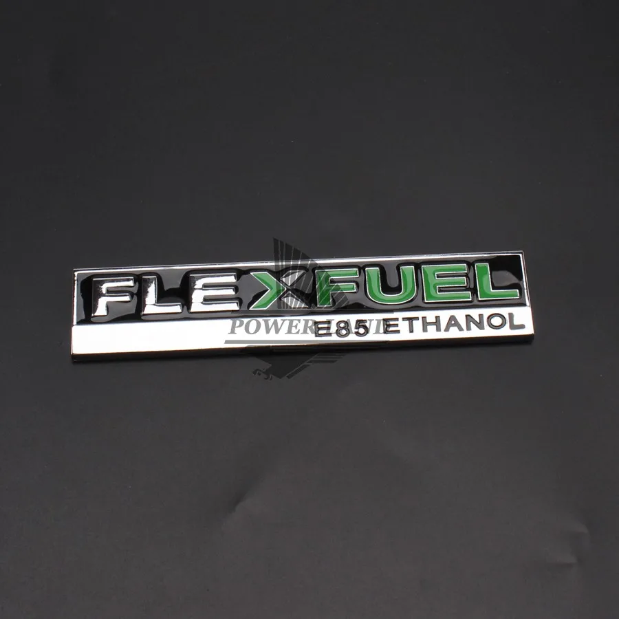 3D металлический FLEXFUEL E85 этанол авто Стайлинг эмблемы наклейки значок наклейка