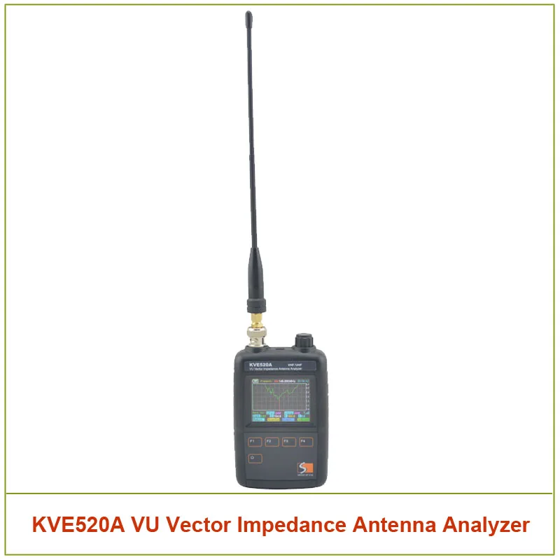 KVE520A VHF/UHF VU векторное сопротивление антенный анализатор с 5 шт. адаптерами для