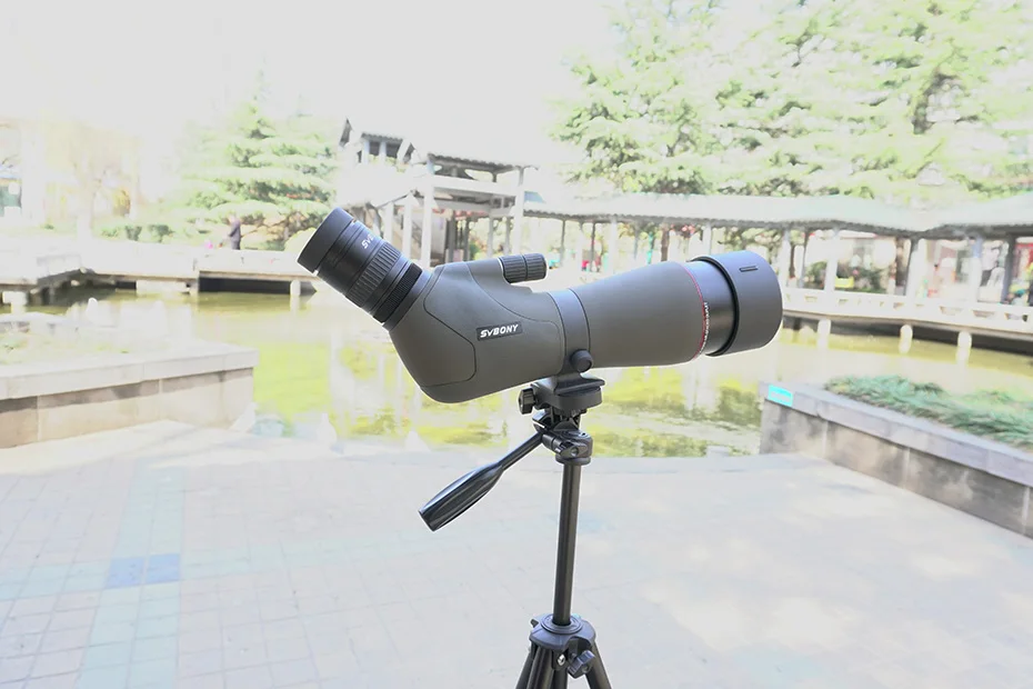 SVBONY 20-60x80 Zoom Зрительная труба с азотным наполнением, водостойкий телескоп, двойной механизм фокусировки, металлический корпус с 5" алюминиевым штативом
