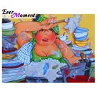 Алмазная живопись с квадратными стразами Ever Instant, картина Стразы 5D рукоделие, Алмазная мозаика, вышивка крестиком для женщин ASF1393