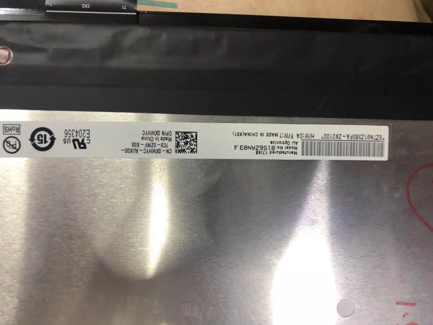 Для Dell Inspiron 15 7586 2-в-1 6 LCD сенсорный экран UHD 4K дисплей в сборе-NX9G6 | Компьютеры и офис