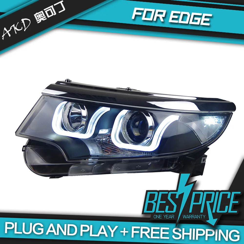 Автомобильный Стайлинг для края фары 2012 2014 светодиодный задний фонарь DRL