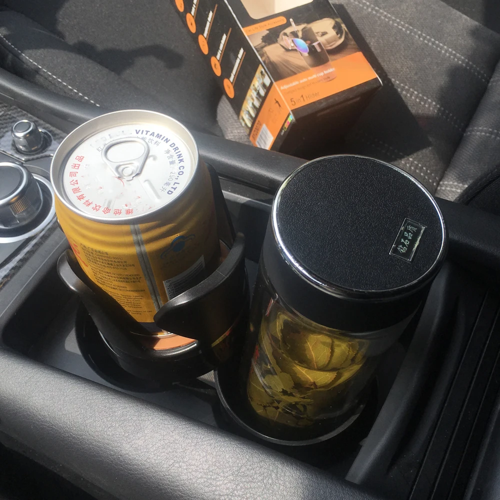 Car Drinking Bottle Holder Water Cup Organizer Stowing Tidying for Ford Focus 2 3 Kuga Mustang Explorer Accessories | Автомобили и
