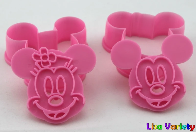 Бесплатная доставка 3 комплекта Микки Винни hello kitty Формочки плесень|mold flower|molded