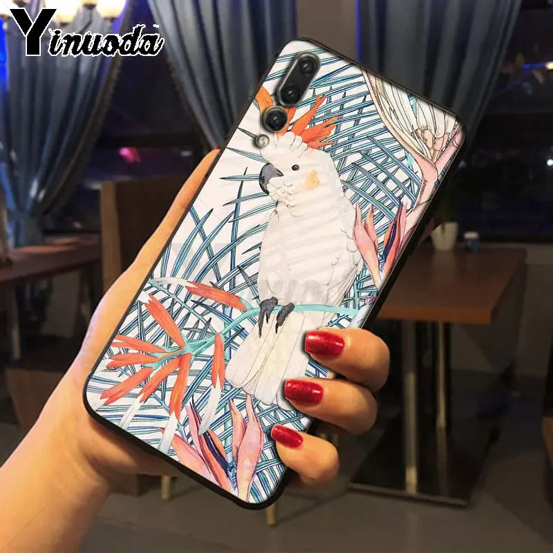 Чехол для телефона Yinuoda Tropical plants Toucan Parrot Huawei nova 3i P20Lite P10 Plus Mate10Lite Mate20 P20 Pro