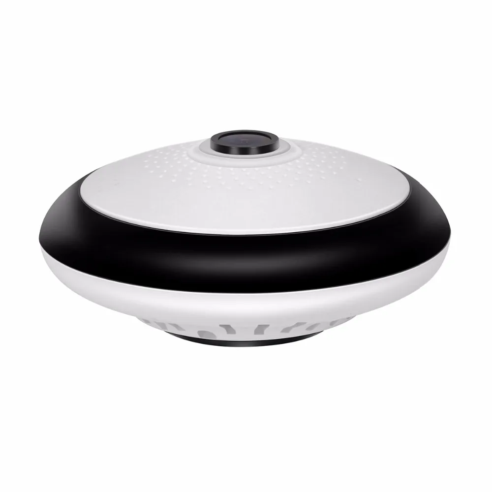 AZISHN 360 градусов WiFi панорамная камера безопасности 960P FULL HD Беспроводная рыбий глаз