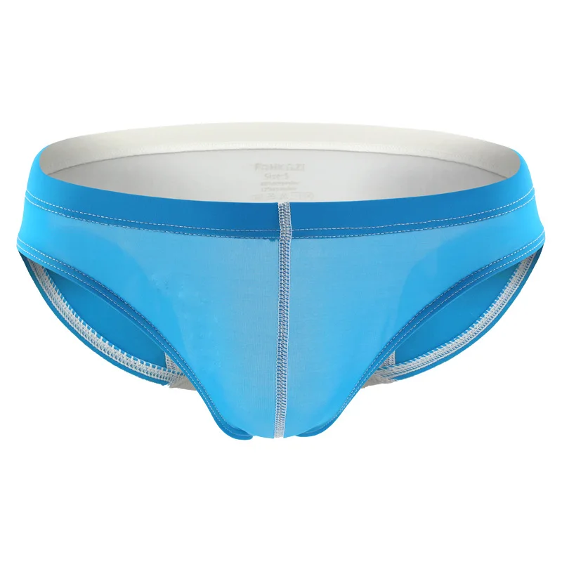 

Man Underwear Nylon Flexible Translucence Ultra Thin Invisible Sexy Low Waist Underwear Panties Brief Underpants