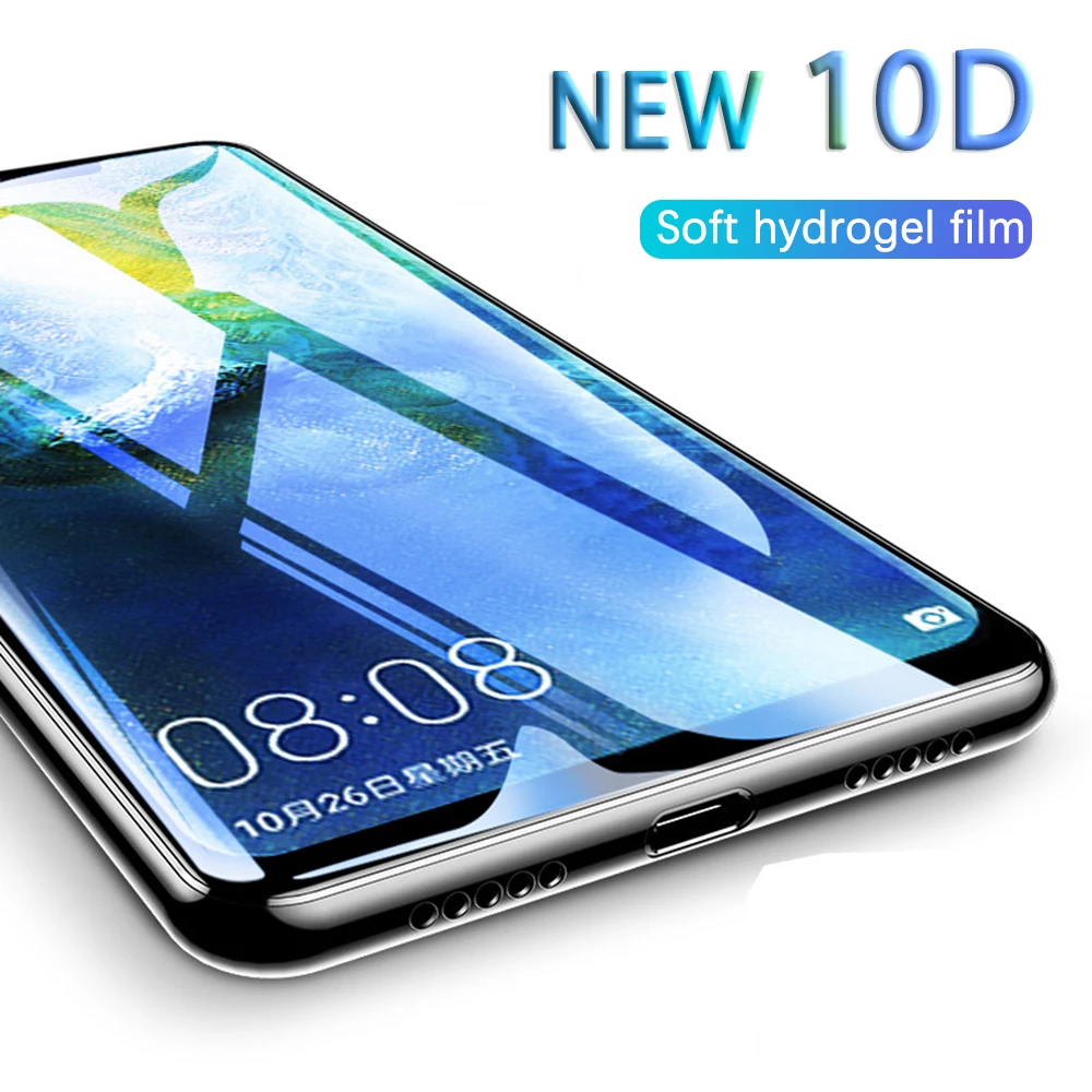 10D мягкая Гидрогелевая Защитная пленка для huawei Honor 10 9 Lite 8X Play Magic полное покрытие