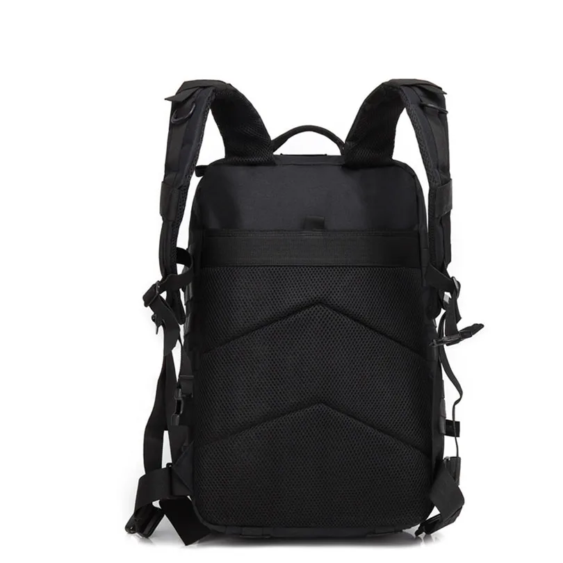 45L Outdoor Backpack Military Tactical Assault Pack Army Molle Waterproof Bug Out Bag Small Rucksack for Hiking Camping Hunting | Спорт и