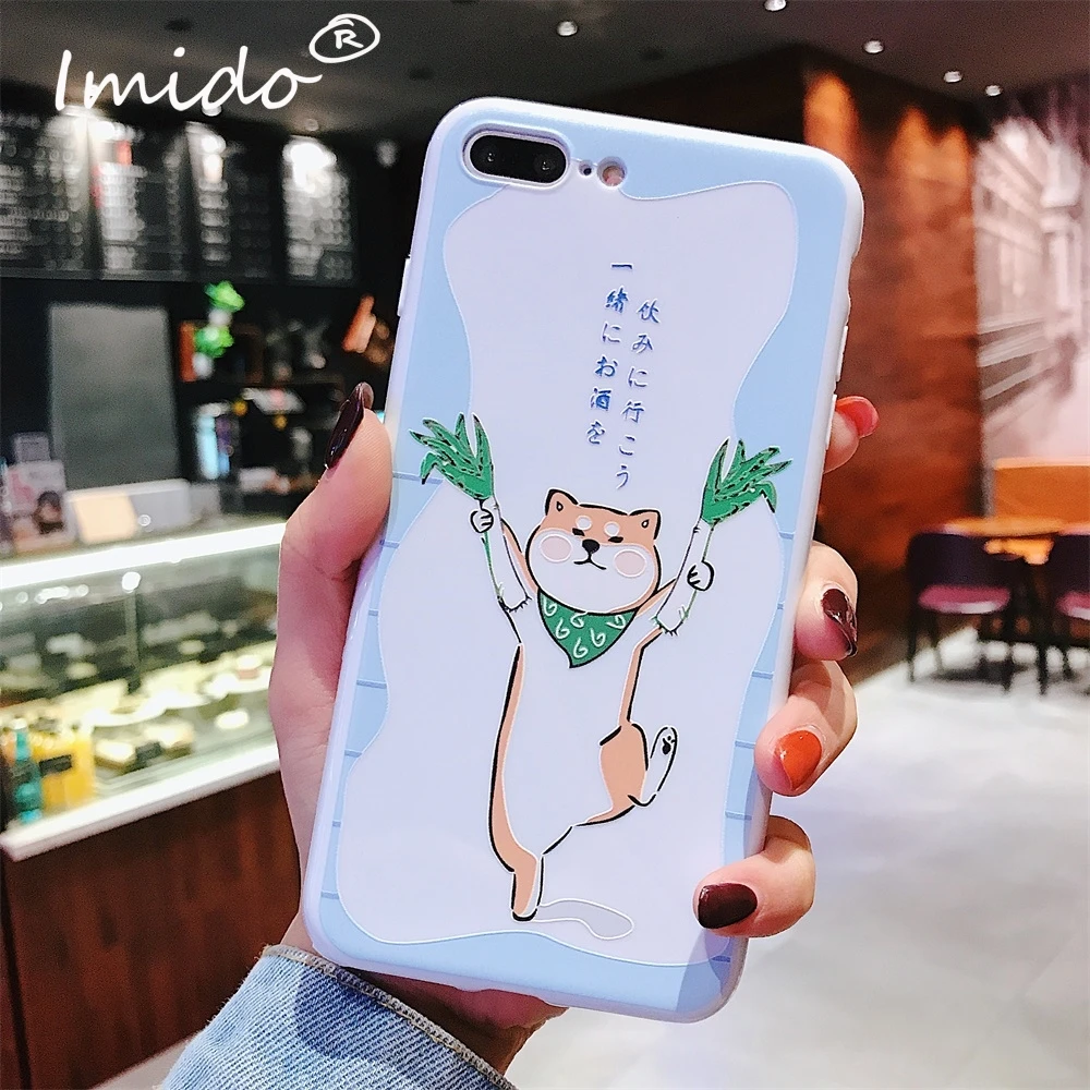 Милый мультфильм к существованию собака узорной чехол для iPhone X XS MAX XR задняя
