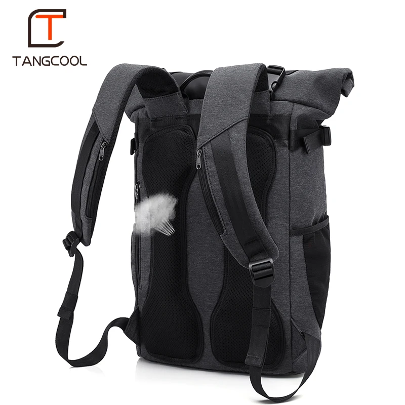 Мужской рюкзак Tangcool модный многофункциональный с USB зарядкой мужской для