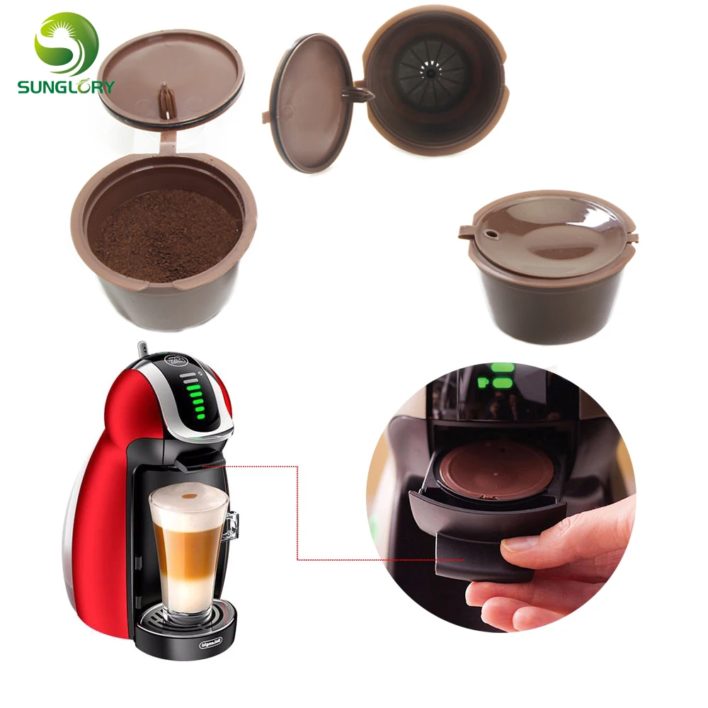 Кофейные капсулы Dolce Gusto 3 шт./лот пластиковые многоразовые кофейные 200 раз