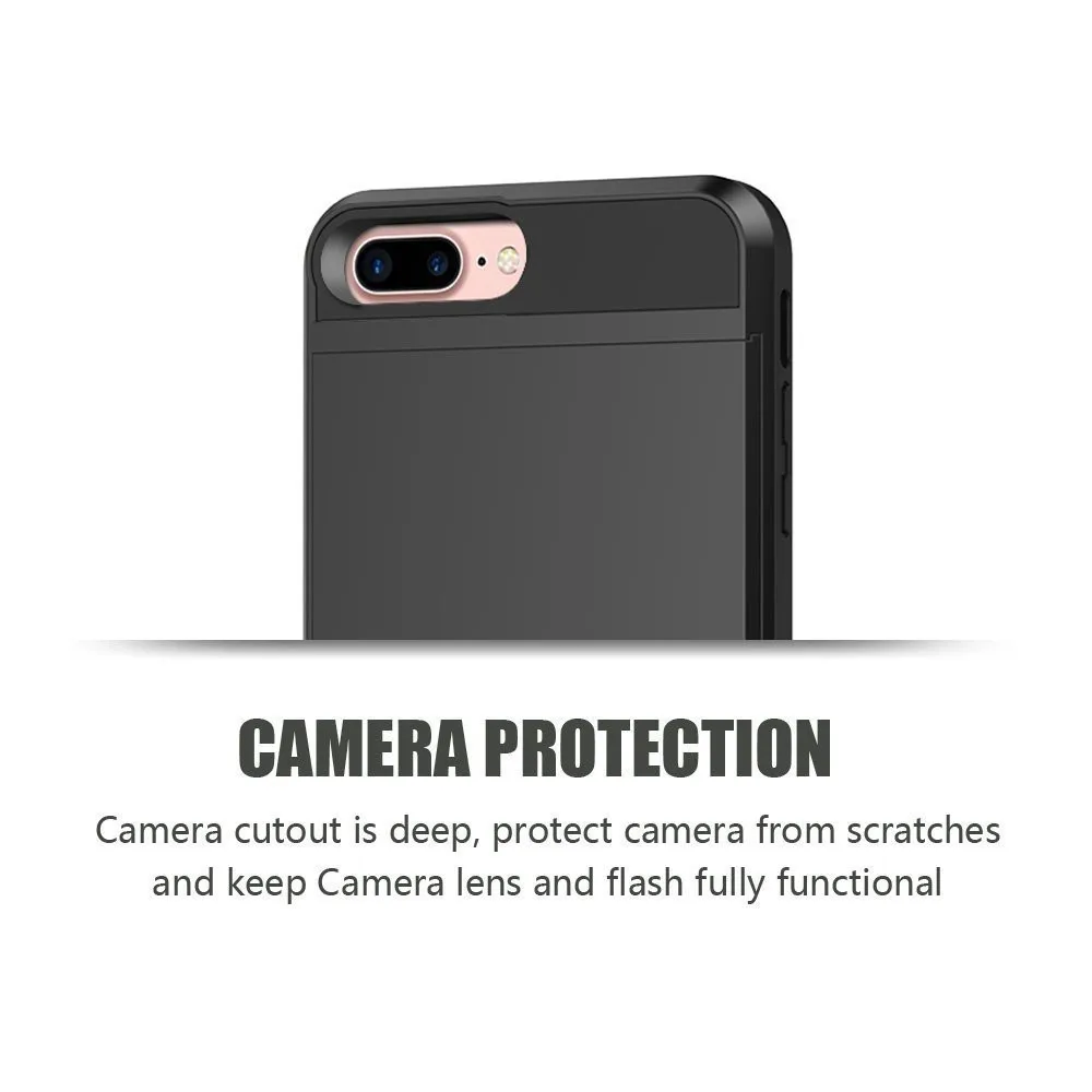 Чехол для iPhone 5 5S SE для карт 6, 6 S, 7, 8 Plus, 7+, 8+, чехол со слотом для карт, чехол для iPhone X, XS, XR, XS, MAX, 10, чехол