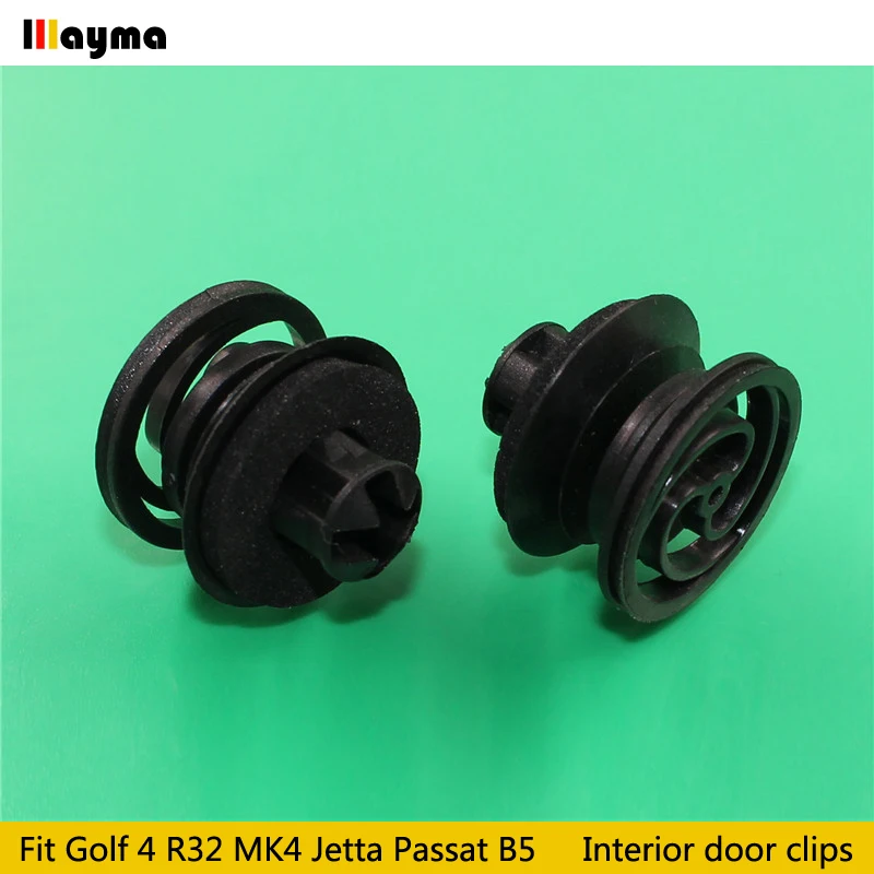 Пластмассовые зажимы для Volkswagen VW Golf 4 MK4 GTI R20 Passat B5 Jetta Внутренняя дверь карта