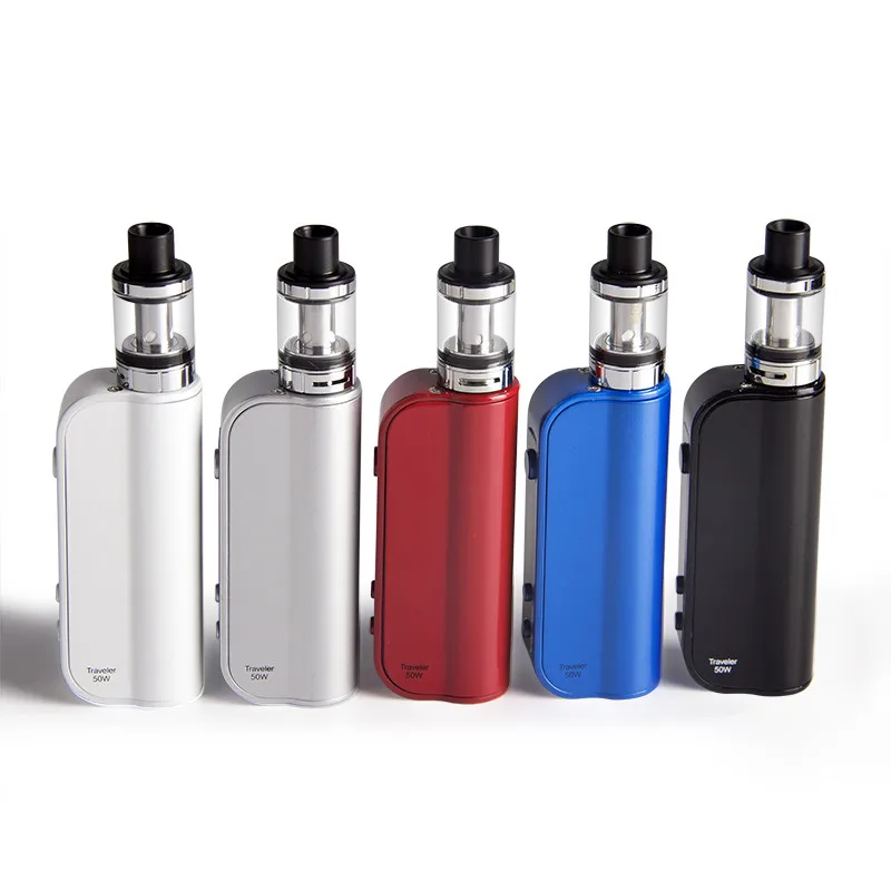 ECT Traveler 50 Вт Big Smoke OLED Дисплей электронная сигарета комплект для электронной