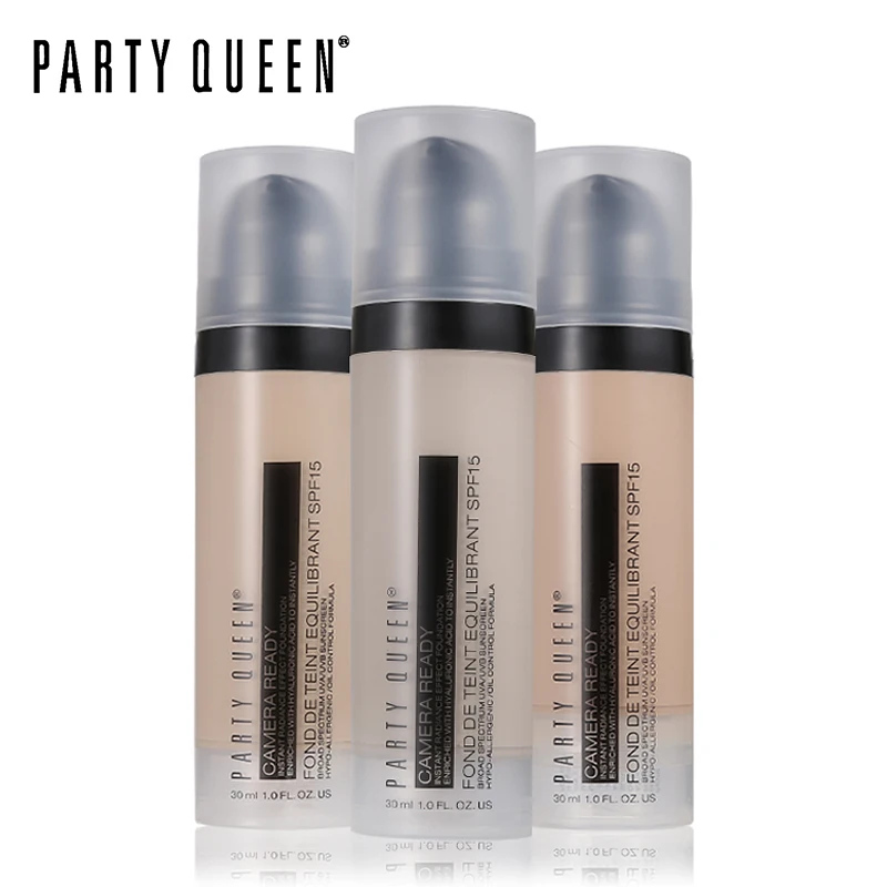 Вечерние queen SPF15 масла Управление жидкость лицо косметика/основа увлажняющая