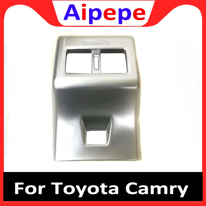 Подлокотник из углеродного волокна Задняя Крышка Кондиционера для Toyota Camry 2018 2019
